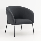 Sitial Terciopelo Grafito