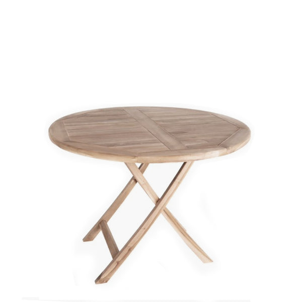 Round Folding Table 120 Teca