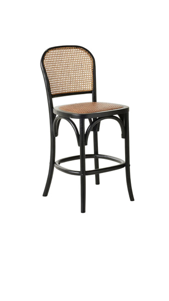 Taburete Enjuncado Negro