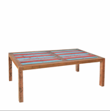 Mesa de Madera Reciclada de Botes de Pesca 200 cm x 90 cm