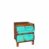 Cajonera 2c Madera Reciclada de Botes de Pesca