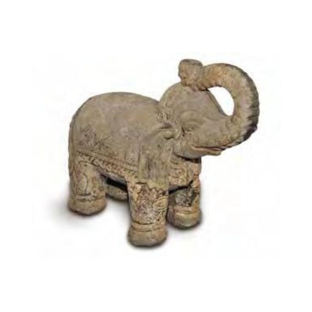 Esc. Elefante Cast Antik 40 cm