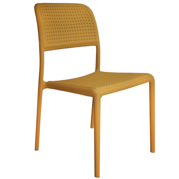 Silla Apilable Amarilla